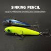 Fishing Lure Artificial Hard Swimbait with Treble Hook Realistic Looking Bright Color Natural Swimming Posture Fake Bait Lure