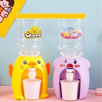 Cosplay Props Mini Water Dispenser Plastic Kitchen Toy Cute Water Bottle Pump  Home