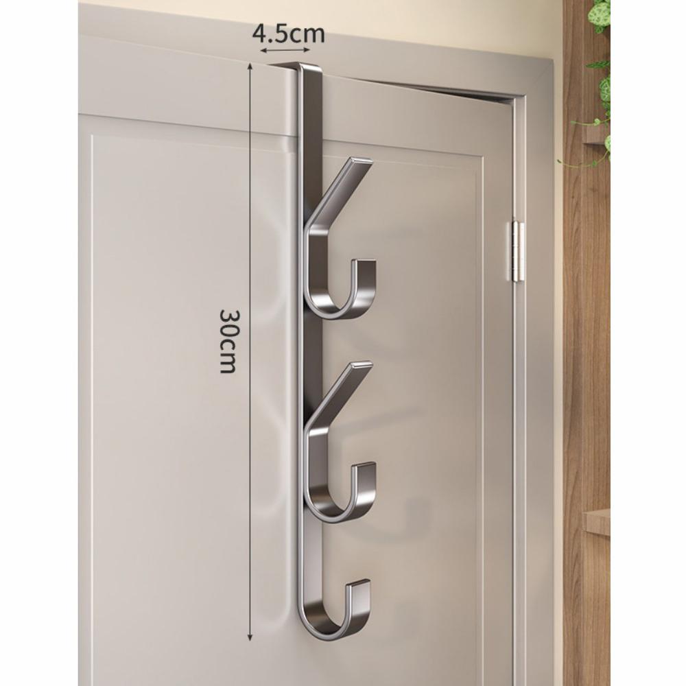 

Легкая установка Дверной крючок-Прочная металлическая вешалка для одежды, Подходит для одежды, шляп и сумок-Компактный дизайн, Подходит для спальни