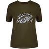 Biba Womens/Ladies Lips Cotton T-Shirt
