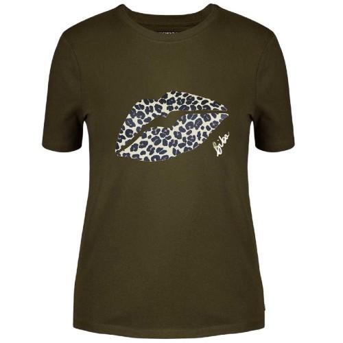 Biba Womens/Ladies Lips Cotton T-Shirt