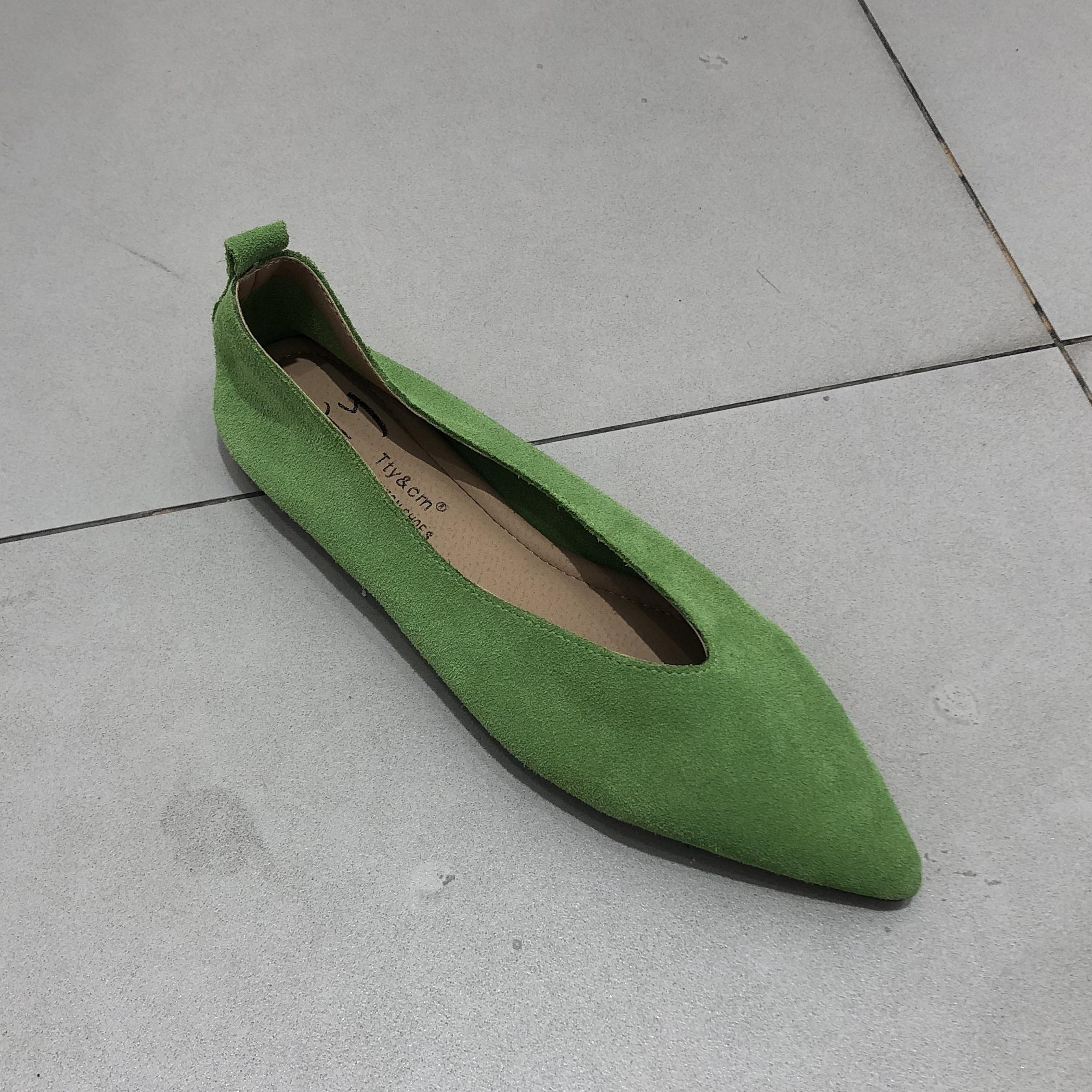 

Fashion Bailamos Women s Square Toe Vintage Flats Soft Loafers Comfortable Leather Ballet Shoes for Female Dress Shoes Mujer 38