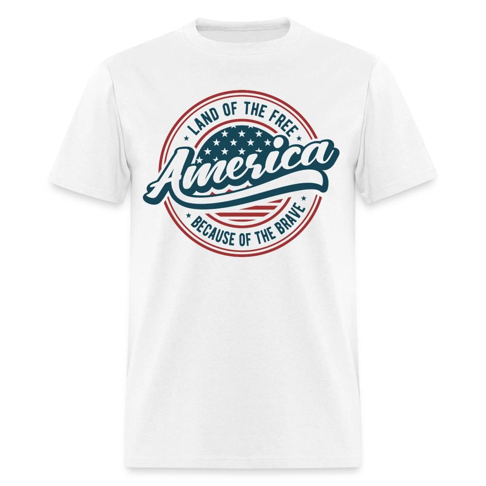 Американская футболка «Земля свободных» (Из-за храбрости) M