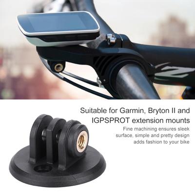 Bike Stem Odometer Mount, Handlebar Computer Mount with 3 Screws for NaGopro II IGPPROT Extension Mounts