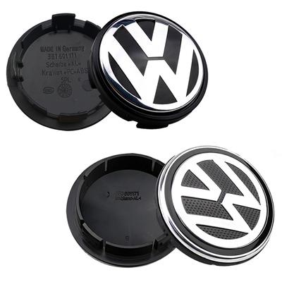 2026 Nuovo Per Touran Passat B5 B6 B7 accessori 4 PZ 55mm 56mm 65mm 70mm 76mm Coprimozzi Centrali per Ruote Auto Copertura Tappo Mozzo VW Polo Golf 4 5 6 7 8 nlux70
