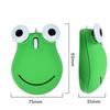 Cute Frog-Shaped Small Wired Mouse, USB Wired, Optical, 1600 DPI, Cute Animal Design, Lightweight, Portable, Symmetrical, for Women and Kids,