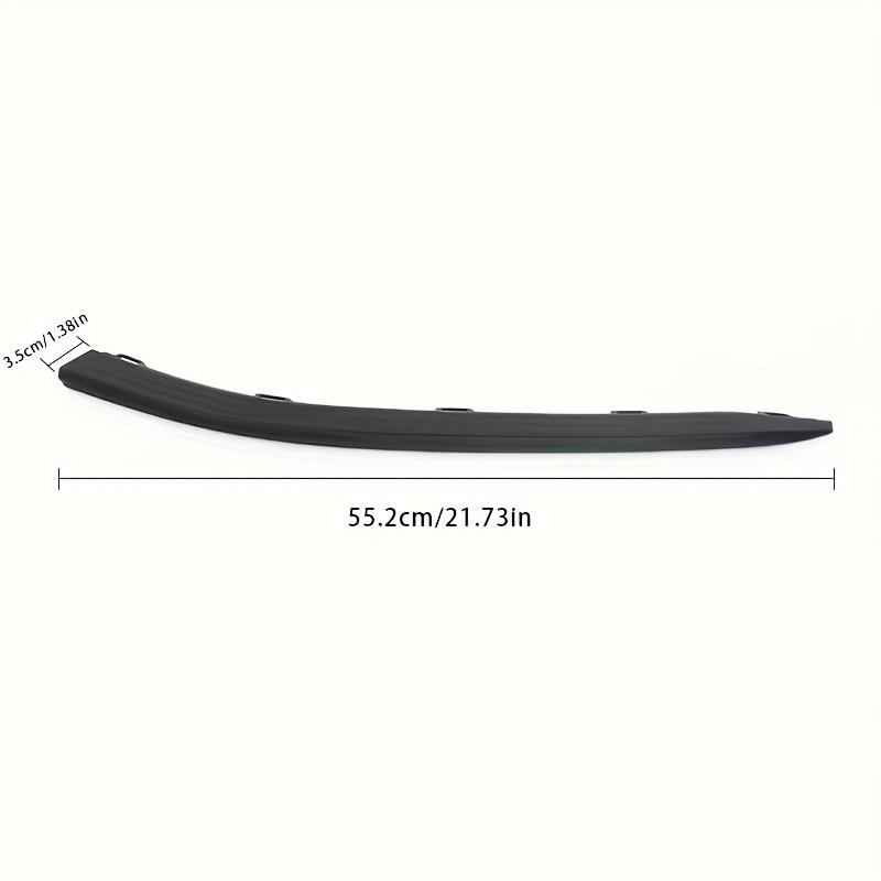 Golf MK7 GTI 2015-2017 Lip Spoiler Deflettore d'Aria Paraurti Anteriore - Montaggio Diretto ABS Trim Valance Inferiore, Aerodinamico