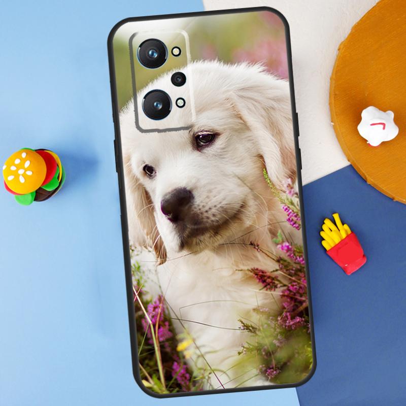 Golden Retriever Dog For Realme GT 6 6T 5 GT7 Pro C61 C75 C55 C51 C21Y C25S C67 C53 13 12 10 11 14 Pro Plus Case