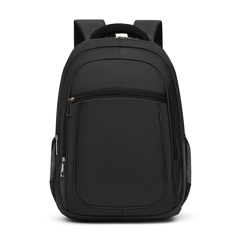 New Backpack with Large Capacity and Multifunctional Business, Korean Style Fashion, Men s Trendy and Versatile Backpack, Outdoor Travel Bag чёрный