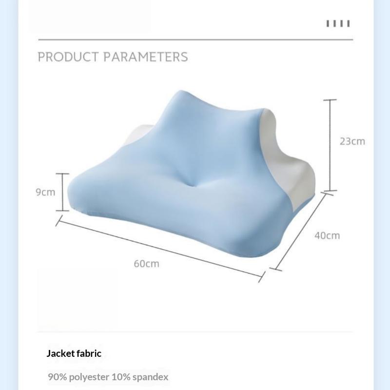 1Pcs Cervical Spine Sleeping Pillow Deep Sleep Memory Cotton Sleeping Pillow Comfortable Ergonomic Body Positioner