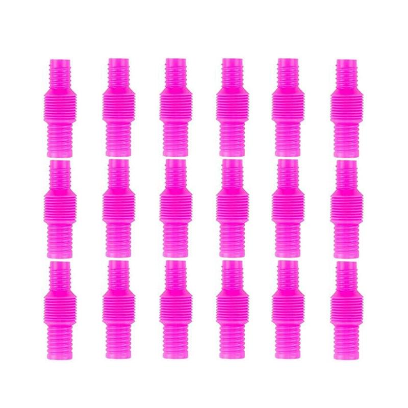 Mini Stretch Pop Tube: Colorful, Telescopic Sensory Fidget Toy for Stress Relief and Education