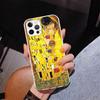 Kiss by Gustav Klimt Desig Phnoe Case for Iphone 17 Air 16 11 12 13 Mini 14 Plus 15 Pro Max 7 8E SE 2020 16ProMax Phone Cover Co
