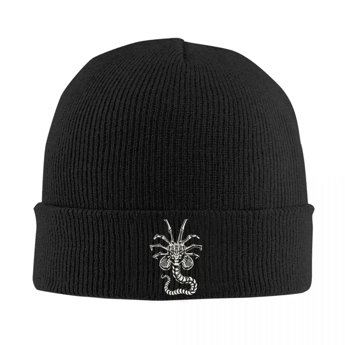 

Alien Facehugger Stylized Knitted Hat for Women Unisex Skullies Beanies Winter Hats Warm Caps One Size