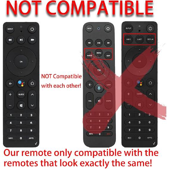 Голосовой пульт ДУ ASK-STI6220, совместимый с Verizon Stream TV, пульт JKZTJOF, подходящий для приставки Verizon Stream TV Box 4K 8K V2, пульт Arris