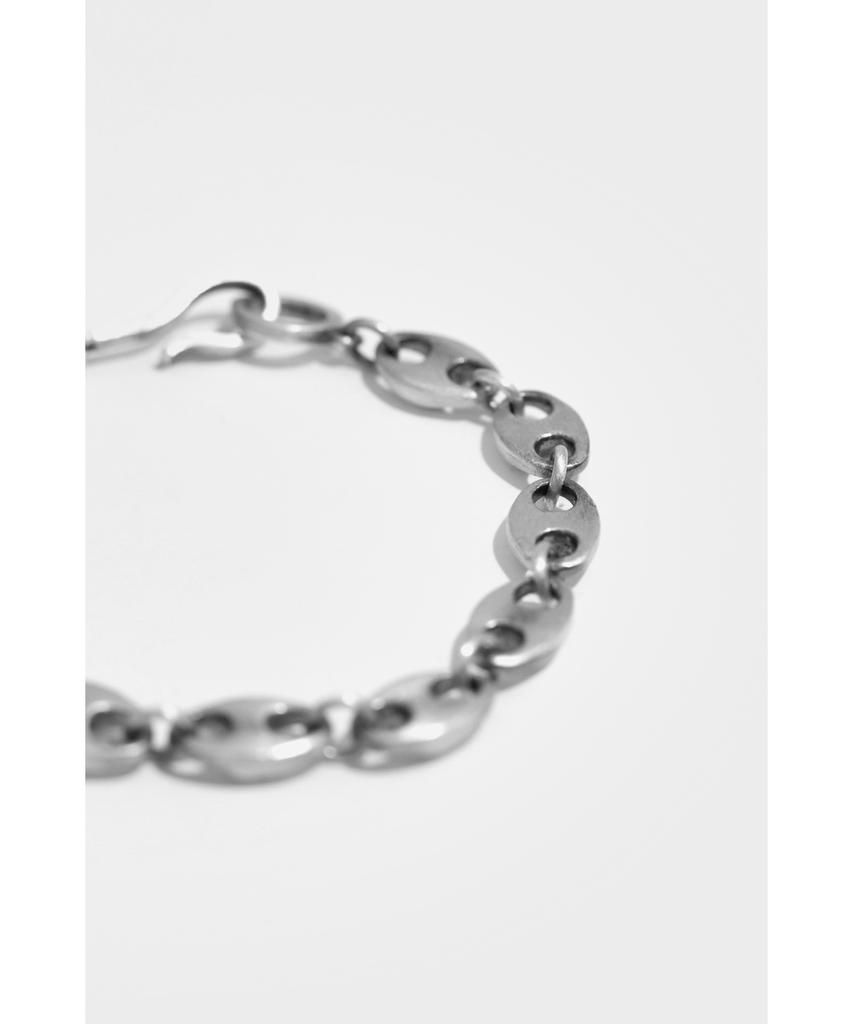 Youth Stud Link Chain Bracelet - Silver