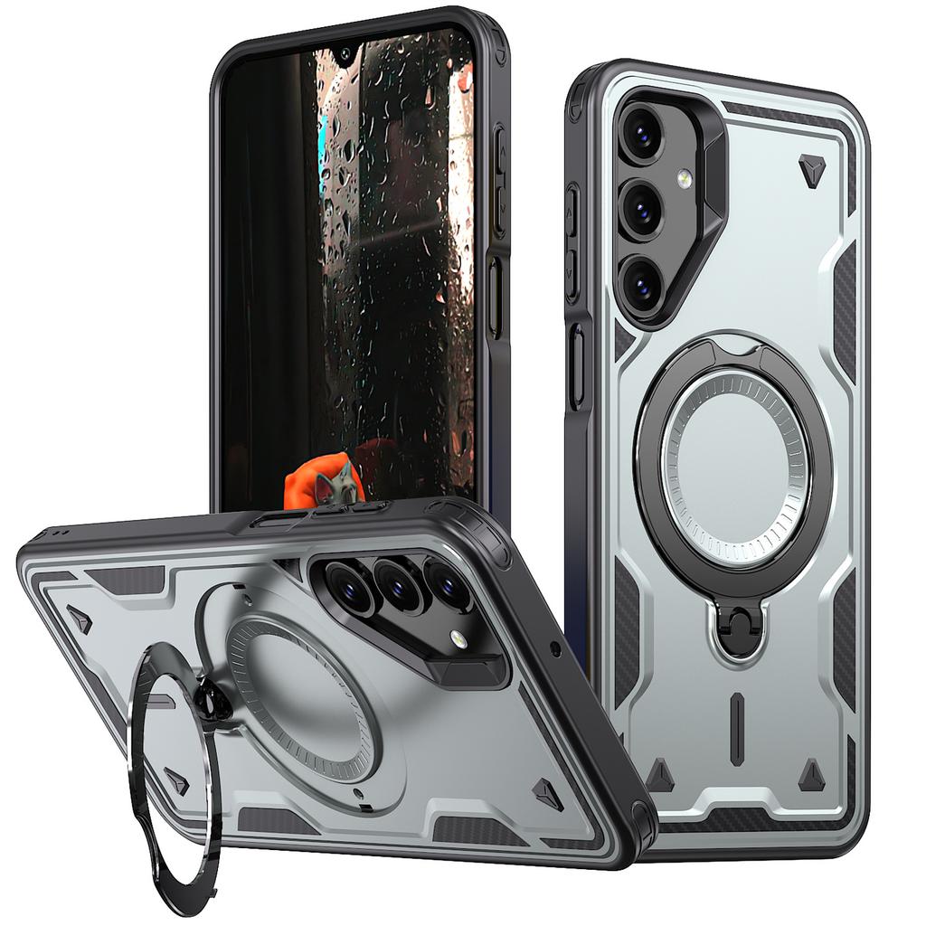 Applicable to Samsung A57 Sky Ring Magnetic Mobile Phone Case A37 Bracket A17 Anti-drop A07/A56 Protective Case A36