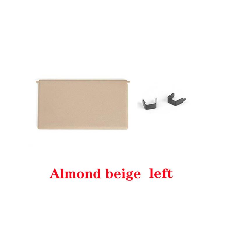 For Mercedes Benz C-Class W203 Sun Visor Shade Mirror Cover Interior Makeup Mirror Cosmetic Mirror Cover Black Beige