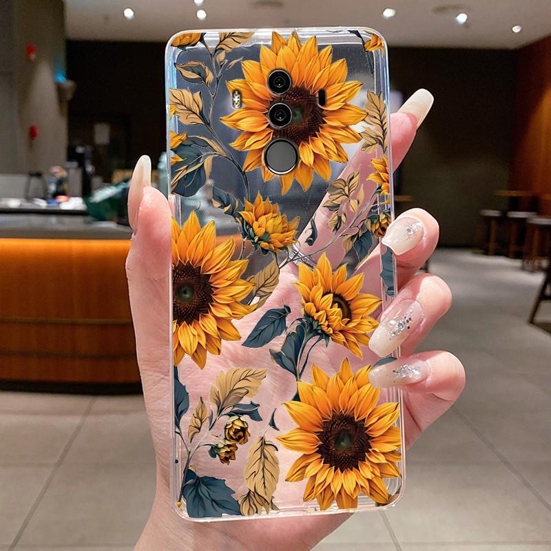 Luxury Cute Cool Case For Huawei Mate 10 Pro 10Pro Back Cover Transparent Silicone TPU Phone Case For Huawei Mate 9 Mate9 Casing