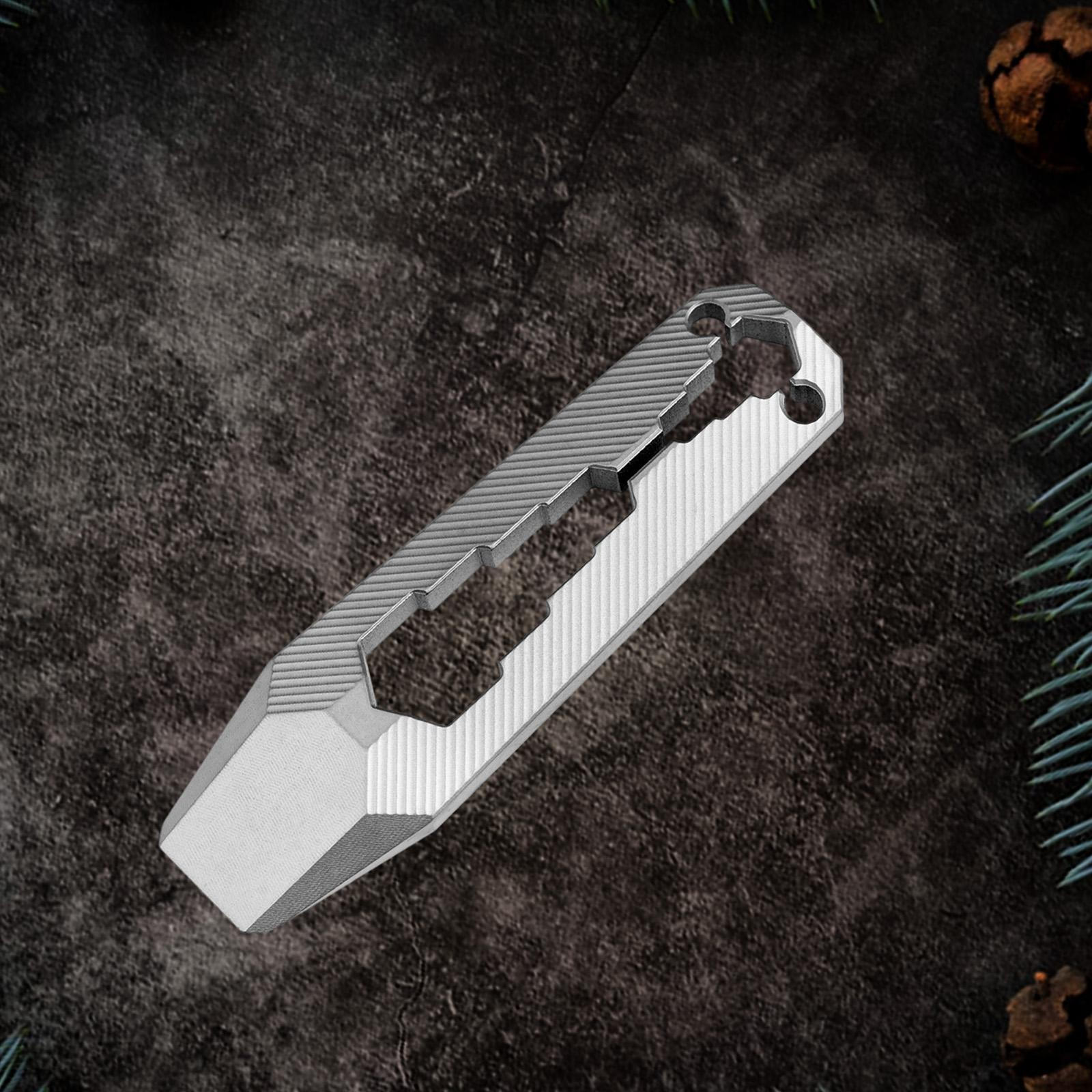 

Брелок-инструмент для мужчин Портативный гаджет Металлический гаечный ключ Путешествия Велоспорт 6.6x1.8cm