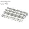 Compatible Lego 67491 Domestic Particle Building Blocks: 3×19 Holed Jib Frame Beam MOC Tech Accessories