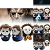 Halloween Phunny Plush Slippers Soft Comfortable Footwear For Fans