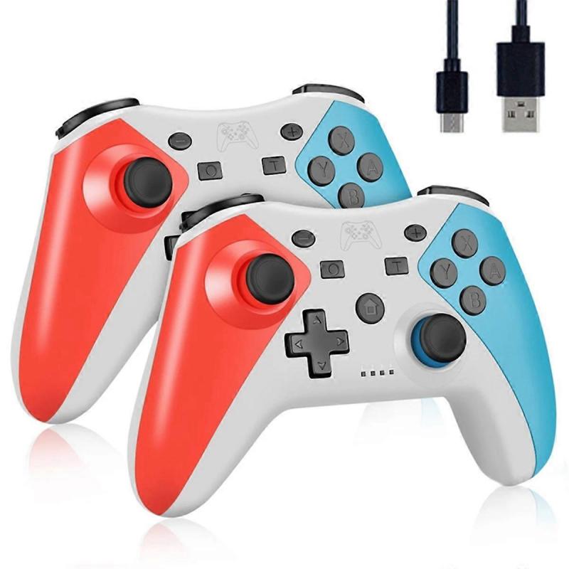 2PCS Wireless Bluetooth Controller for Nintendo Switch Pro Gamepad-B
