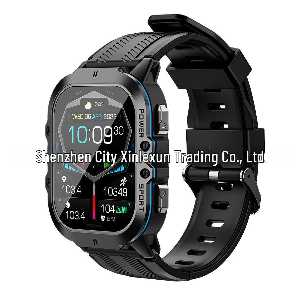 C26 Smartwatch: AMOLED Screen, Bluetooth Calling, Outdoor Heart Rate & Blood Oxygen Monitoring, Sports-Ready