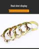 European Galvanized Durable Anti-Corrosion U-Bolt Hose Clamp for Secure Piping