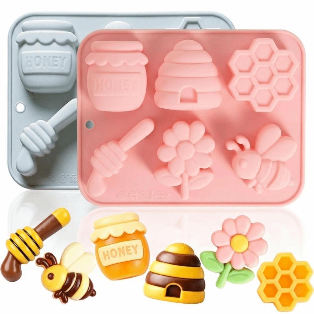 Bee Theme Chocolate Dessert Mold Reusable Baking Mould New Mousse Cake Mold  Baking Tools