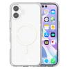 Case for iPhone 17 - TPU+PC, White, MagSafe