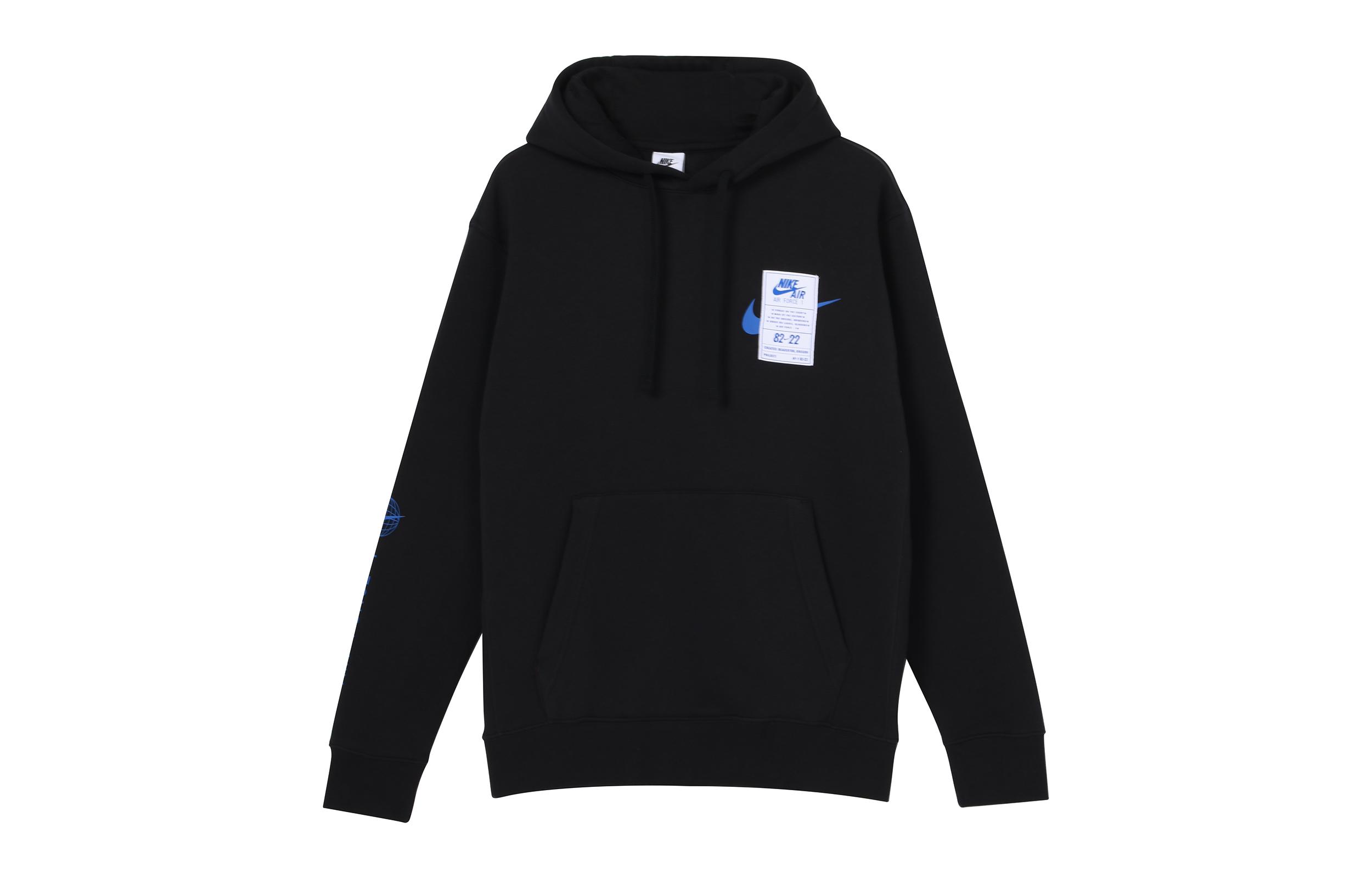 

Nike Sweatshirts Men s Black Hooded Moderate Regular DX1084-010 M
