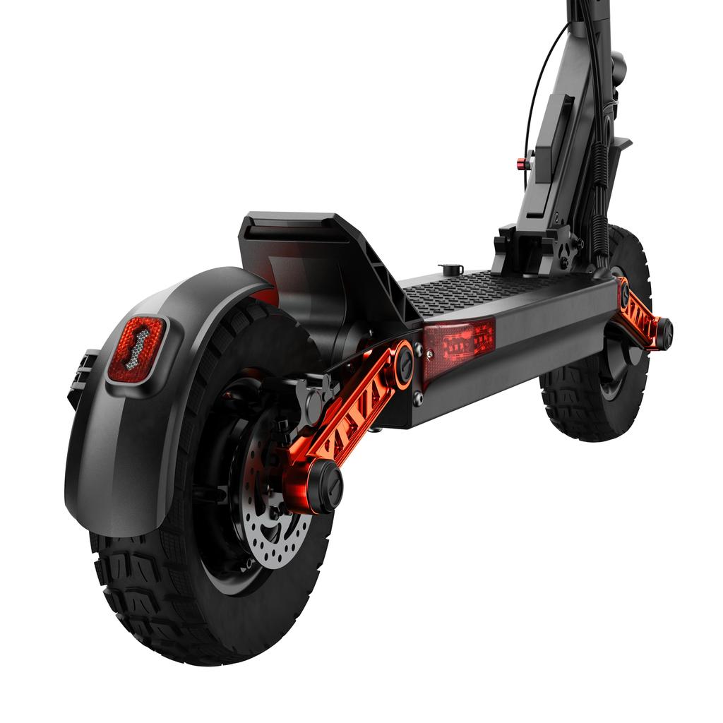 JOYOR S10-S-Z Voksen Sammenleggbar Elektrisk Sparkesykkel 1000W Motor 60V18AH Bykjøring E-Sparkesykkel 10 tommer Stangdekk EScooter