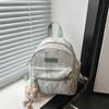 Schoolbag new national style butterfly small fresh printing backpack fashionable high value trend commuting foreign style small backpack