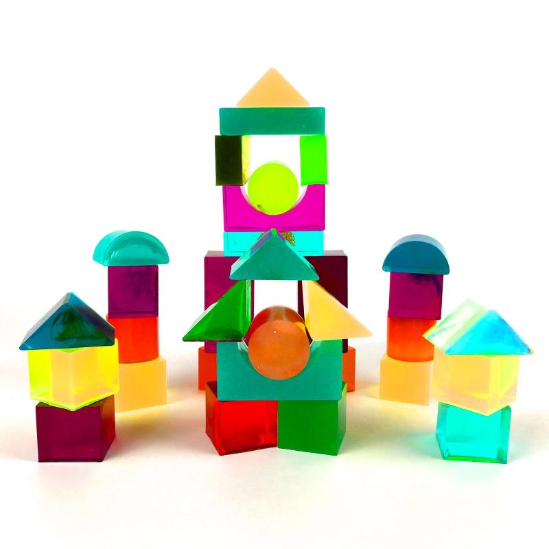 3D Geometrische Form Mousse Kuchen Silikonform Backen Baustein Handgemachte Seife Lebensmittelqualität für Kuchen Dekoration