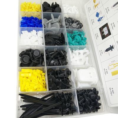730Pcs Bumper Retainer Clips Kit Car Fastener Rivet Multi-purpose Clips Door Trim Panel Clips