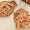 Wooden Cutting Board Cheese Serving Platter Countertop Kitchen Baking Utensil Chopping Board for Bread Vegetables Meats Fruits