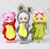 Boneca OB11 Dinosaurus Animal Monstro Pop Roupas Para Ob11 Obitsu 11 Molly Gsc 1/12 Bjd Boneca Acessórios Roupas Roupas Bjd