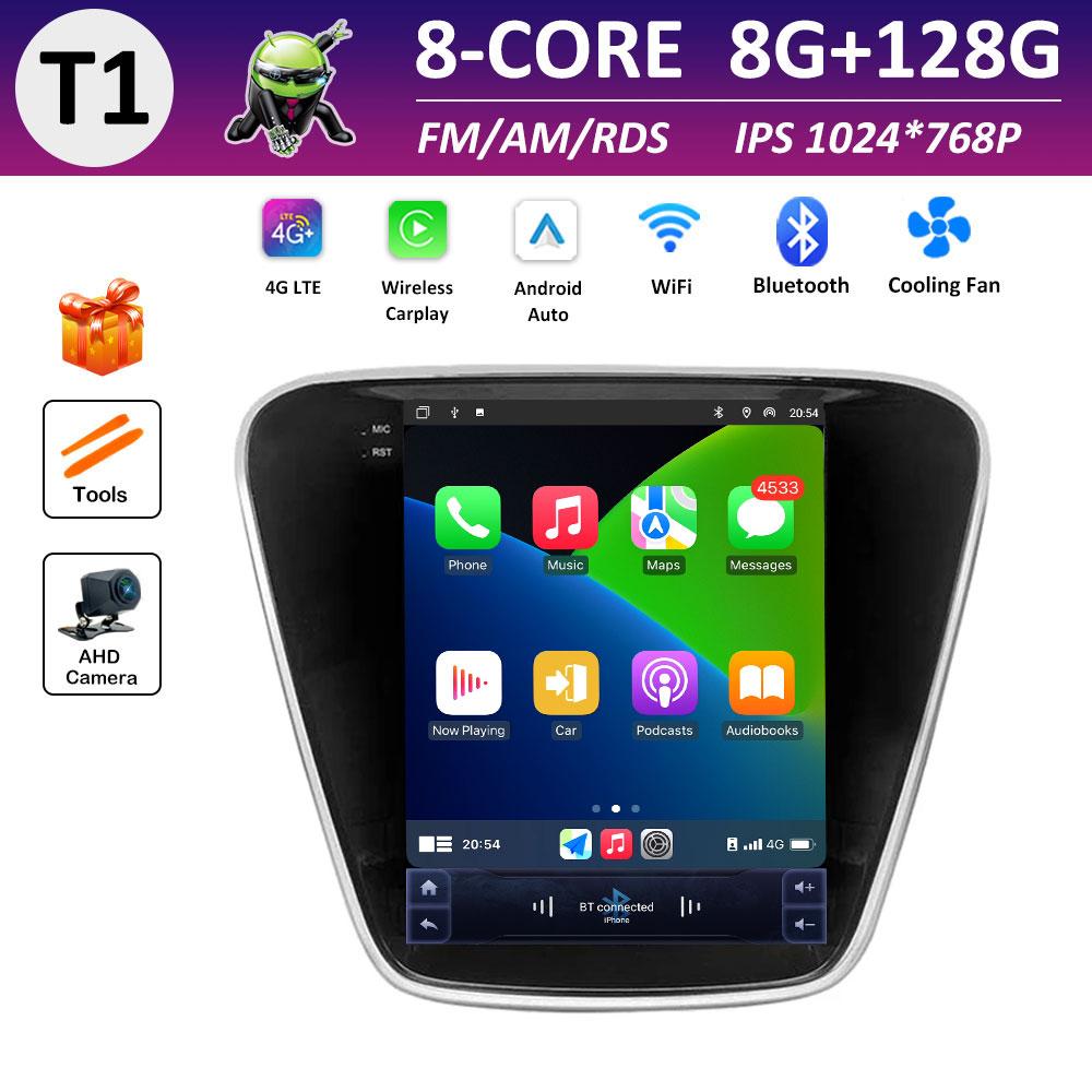 Android Auto DSP Stereo for Chevrolet Cavalier 2016 2017 2018 2019 Car Radio Video Multimedia Player Navigation Accessories WIFI