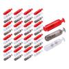 50pcs 15mm Durable Rattles Shake Fishing Lure Bait Insert Tube Rattles for Soft Fish
