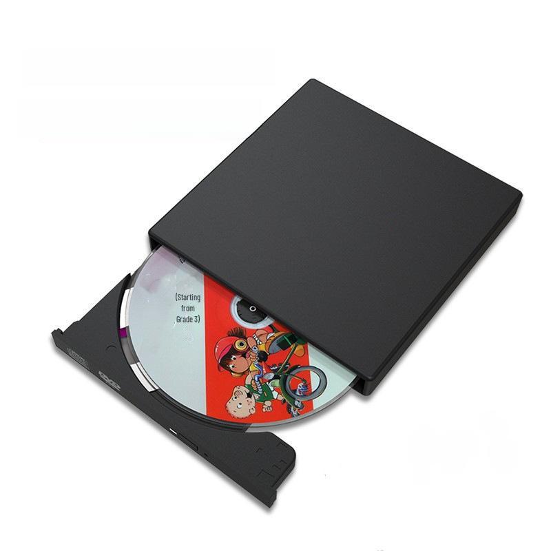Externes optisches CD/DVD-Laufwerk mit USB 2.0 und CD-RW- und DVD-Brennerfunktion für Desktop und Notebook