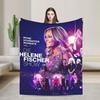 Helene Fischer Die Helene Fischer Show Meine Album Weiche Decke Studenten Plüsch Überwurfdecke Flauschiger Flanell Tagesdecke Bettbezug
