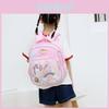 Cute And Breathable Nylon Unicorn Backpack For Girls Spacious And Organizable With Fun Animal Print Design