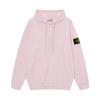 Stone Island Compass Patch Basic Hoodless Sweatshirt Loose Fit Men Women Casual Daily Wear