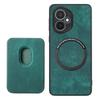 For Honor 400 5G (Global) Magnetic Case Leather Back Cover with Detachable Card Holder