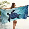 Fresh Sea Turtle Beach Towel Quick-Drying Small To Large Bath Towel For Beach Pool Yoga Gym Home Travel Towel Gift for Friend