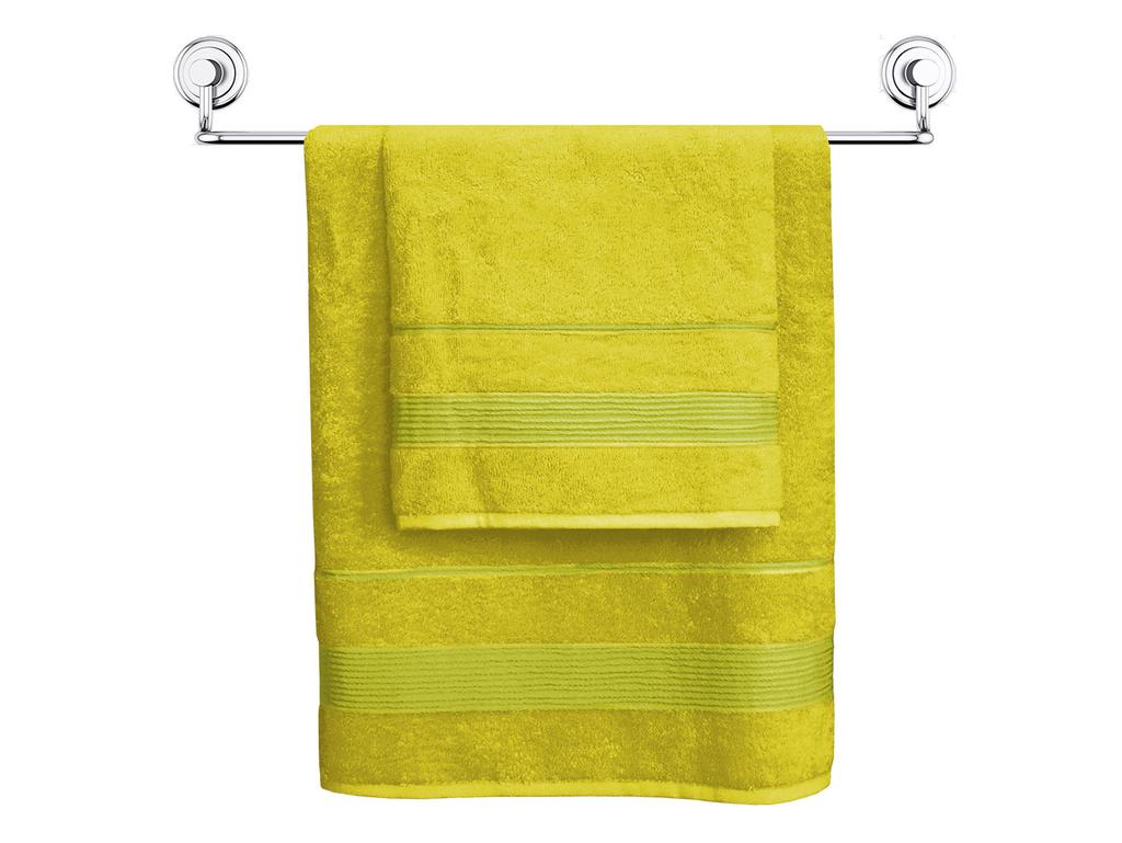 Towel 70x140 Large, Natural Bamboo Fiber, Olive Green