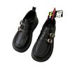 Soft Sister Small Leather Shoes Children British Style Spring and Summer 2025 New Loafers with Skirts Versatile Single Shoes Women's Shoes