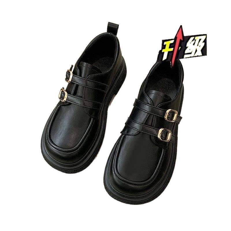 Soft Sister Small Leather Shoes Children British Style Spring and Summer 2025 New Loafers with Skirts Versatile Single Shoes Women's Shoes
