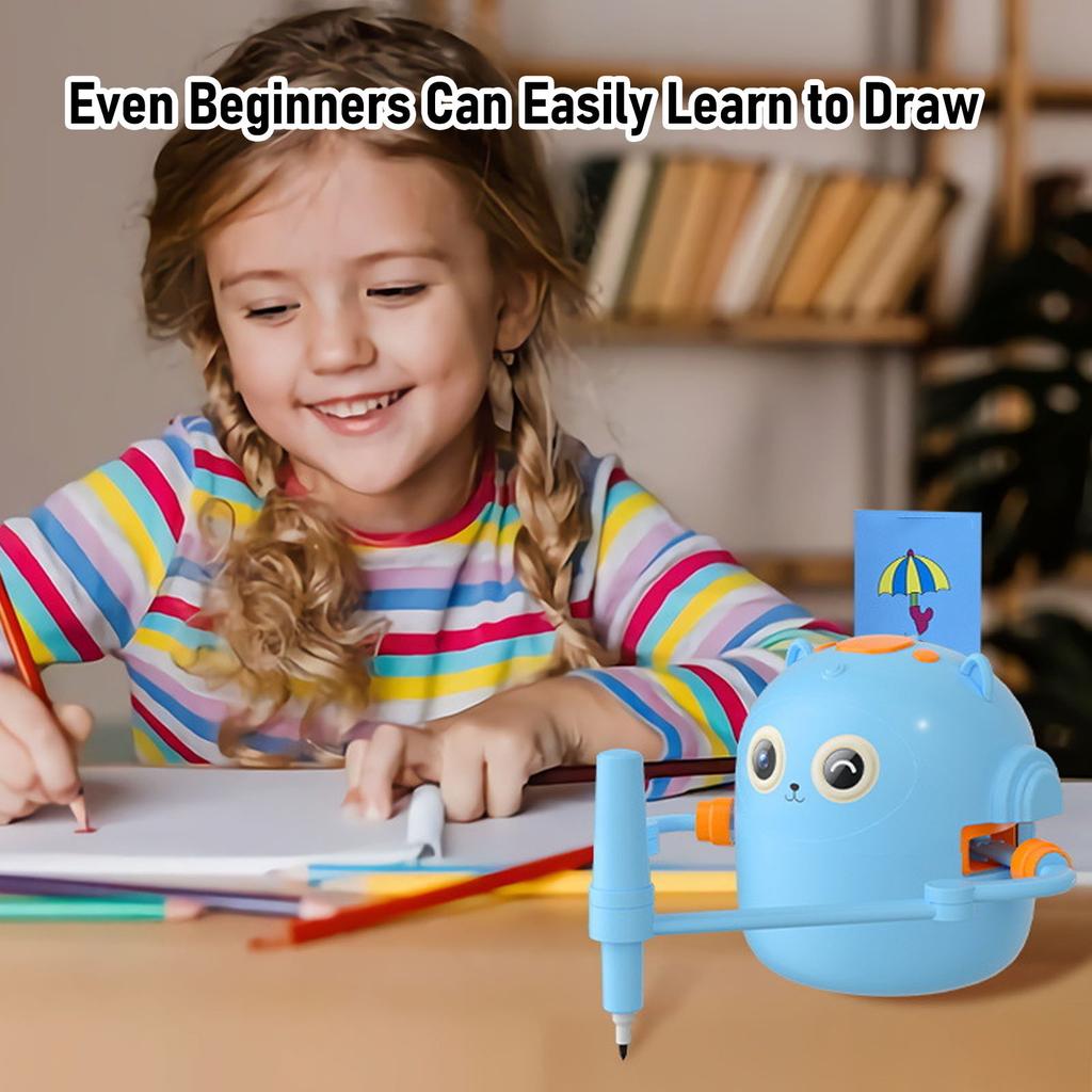 Educational Drawing Robot Smart Drawing Robot Educational Interactive Painting Learning Machine for Enlightenment Preschool