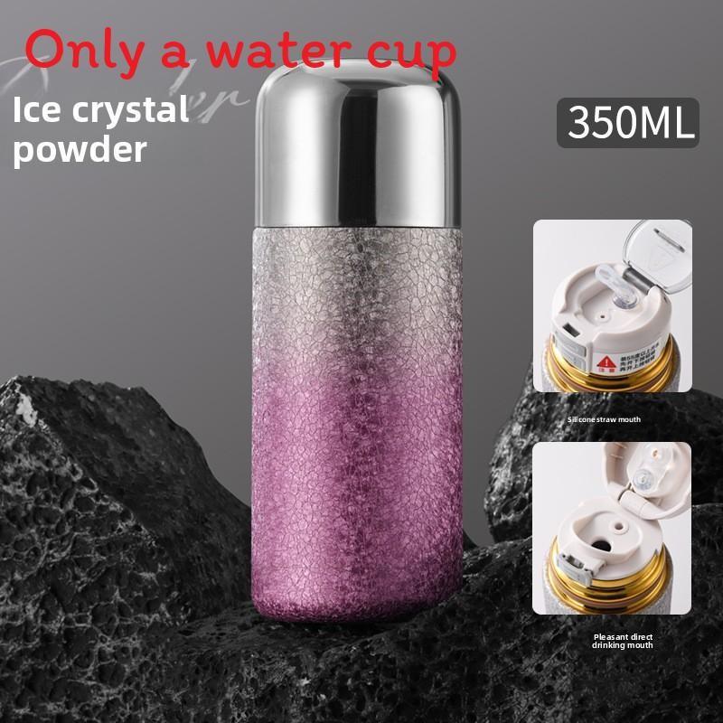 New Titanium Capsule Insulated Water Bottle 316 Stainless Steel Double Wall Tea Cup For Gifts And Outdoor